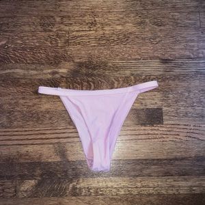 Pink bikini bottoms
